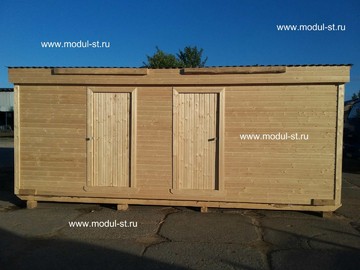 Фото деревянных бытовок 19