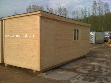 Фото деревянных бытовок 44