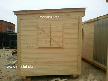 Фото деревянных бытовок 50